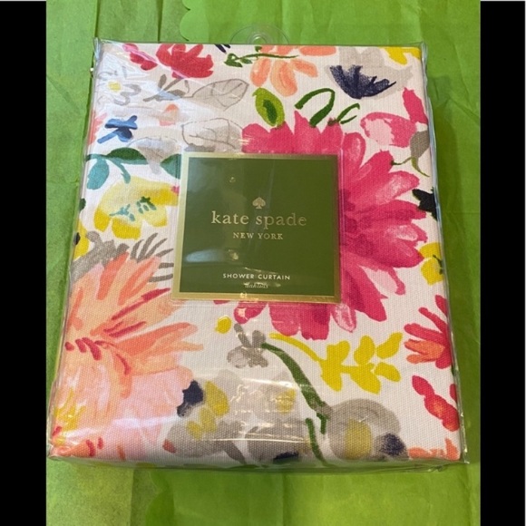 kate spade Bath Kate Spade Dahlias Shower Curtain Hooks Liner